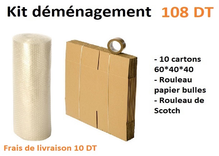 kit carton de déménagement complet