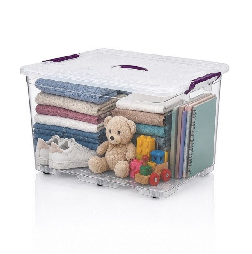 Caisse de rangement 50 litres 61,5 x 39,5 x 33 cm