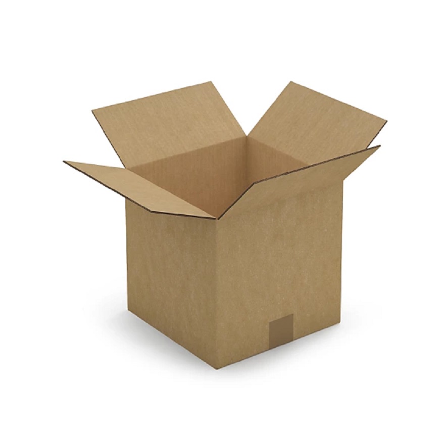 Carton simple ondulation 25 × 25 × 25 cm